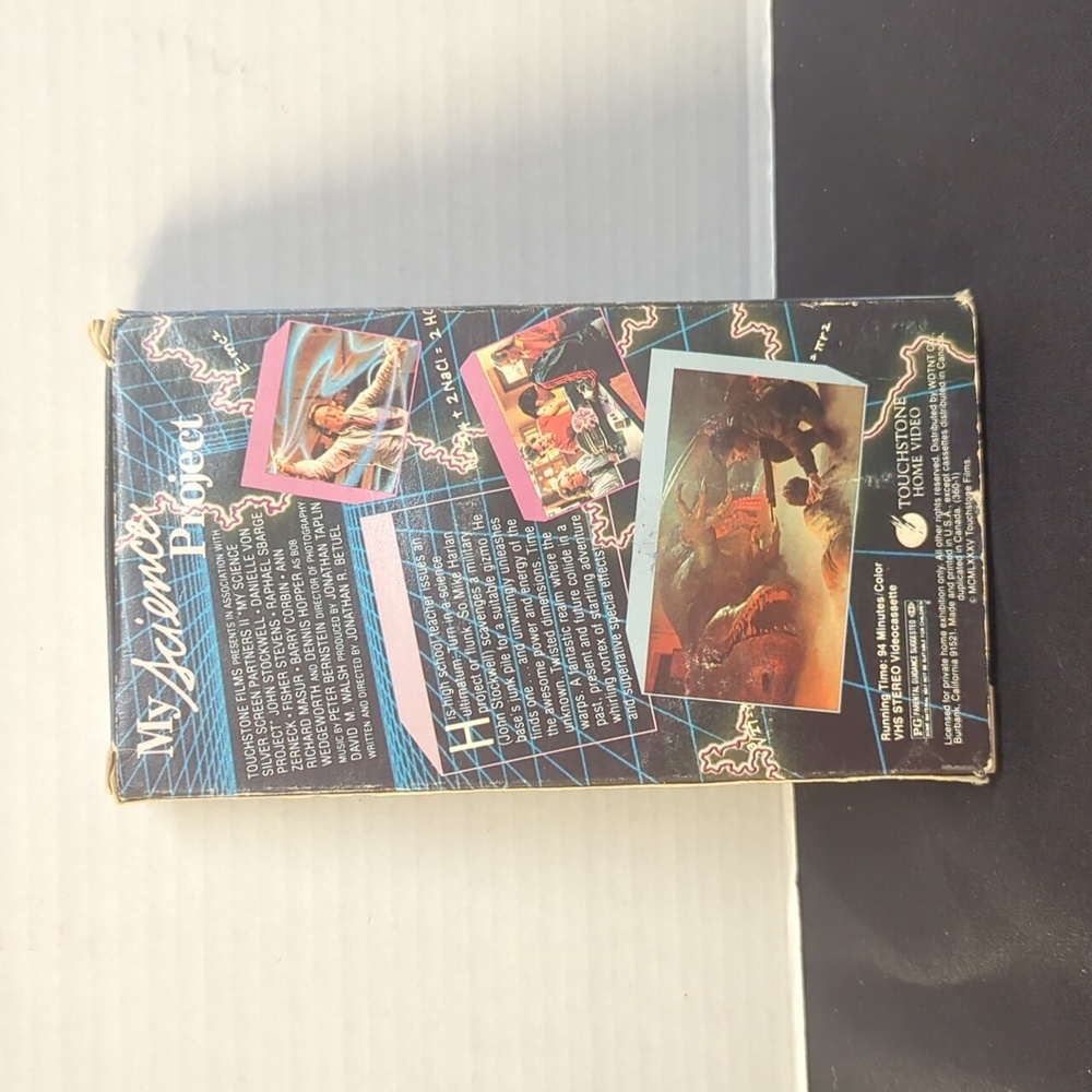4/$20 My Science Project VHS - Picture 2 of 6
